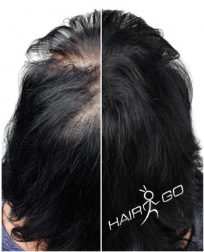 HAIR&GO, Streuhaar, weiss 25 gr