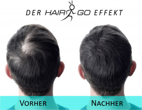 HAIR&GO, Streuhaar, grau 25 gr